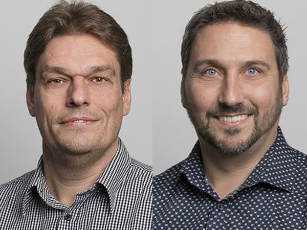 Medarbejderstaben hos HF Automation er udvidet med Ronney Small (t.v.) og Niels Christian Henriksen (t.h.)