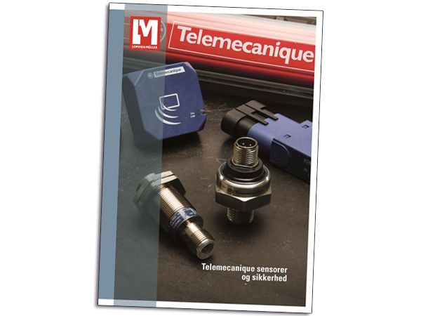 Lemvigh-Müllers Telemecanique-katalog giver et nemt og hurtigt over de mest anvendte sensorer og maskinsikkerhedskomponenter samt tilbehørsdele som beslag og kabler, fremhæver grossisten.