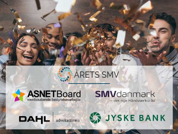 SMV´´' ere udgør rygraden i dansk erhvervsliv, men, de får ikke den respekt, de fortjener. Det vil SMVdanmark og ASNET Board ændre på med prisen Årets SMV, der første gang uddeles 4. juni.