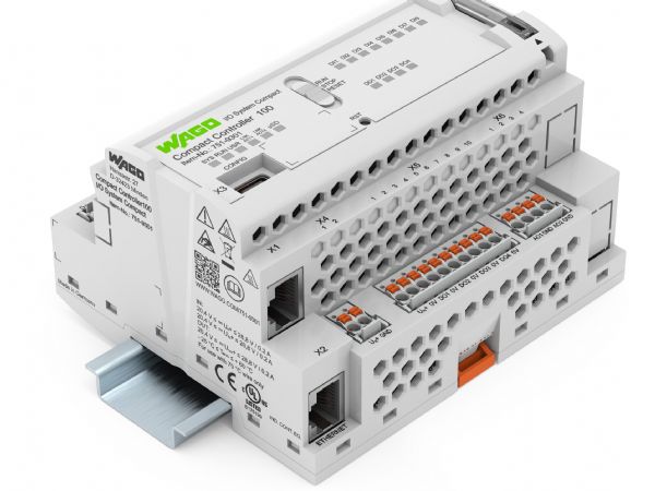 WAGO Compact Controller 100 kan gøres til en fuldgyldig IIoT-enhed med gateway-funktionalitet.