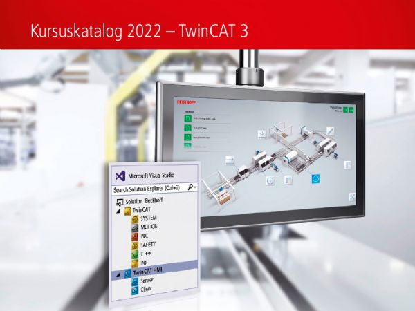 Et af de to aktuelt tilføjede kurser i 2022-kursusoversigten fra Beckhoff omhandler TwinCAT 3–BA, som har bygningsautomation i fokus.