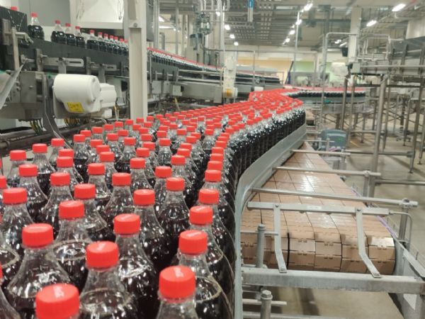 Halvliters Coca-Cola tappes nu på rPET-flasker i Fredericia, meddeler Carlsberg.