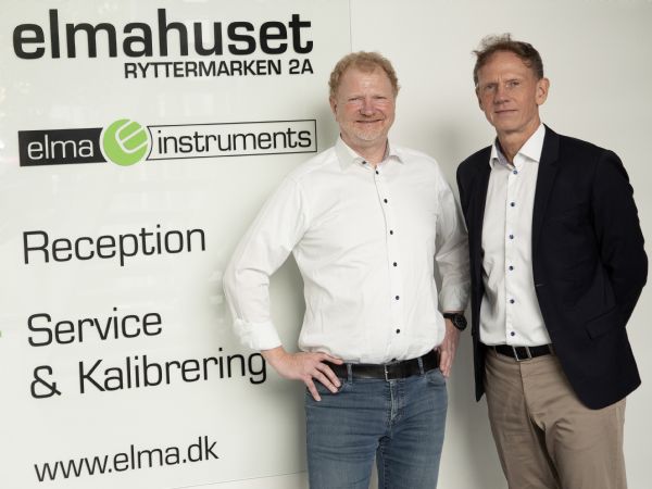 Elma-grundlægger Lars Bendixen (t.v.) har aktuelt givet depechen som administrerende direktør videre til Anders Lisberg Petersen (t.h.).