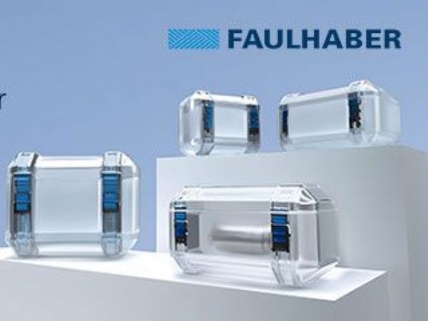Motordrevteknologi er pakket, og klargjort til afsendelse til Hannover Messe 2025, hvor Faulhaber medbringer flere produktlanceringer.