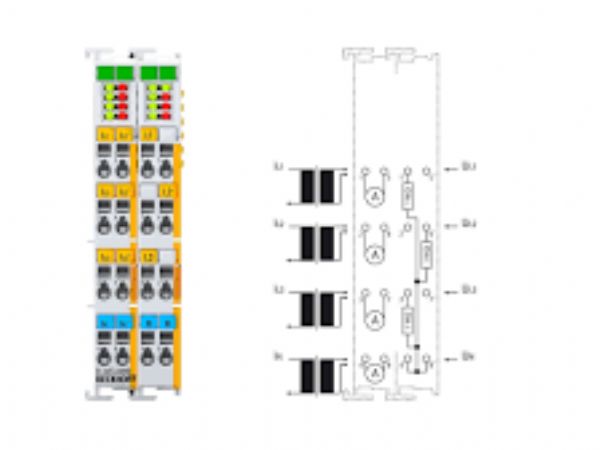 Beckhofff EtherCAT-terminal med TwinSAFE SC-teknologi.
