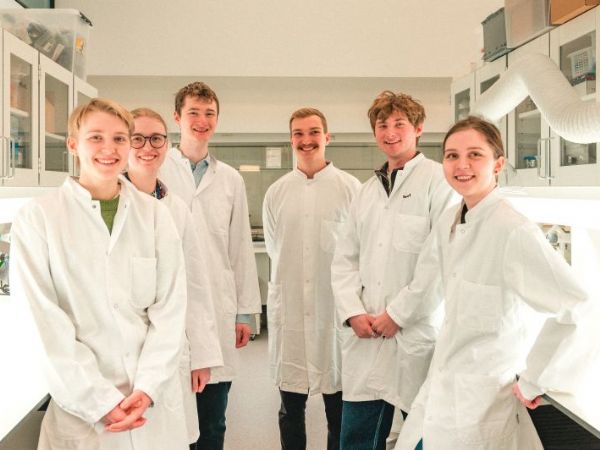 De 2. semester-studerende ved AAU har fået optaget deres artikel om elektrospinning i tidsskriftet MDPI.