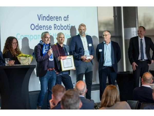 Intelligent Systems er af Odense Robotics udnævnt til  Årets Robotvirksomhed.