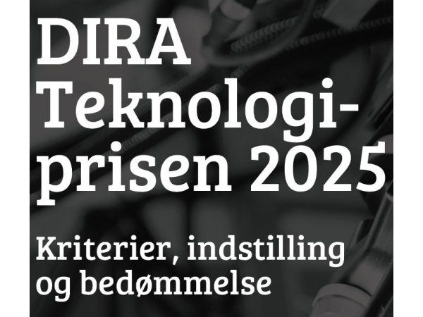 Det er blevet tid for indstillinger til DIRA Teknologiprisen 2025.