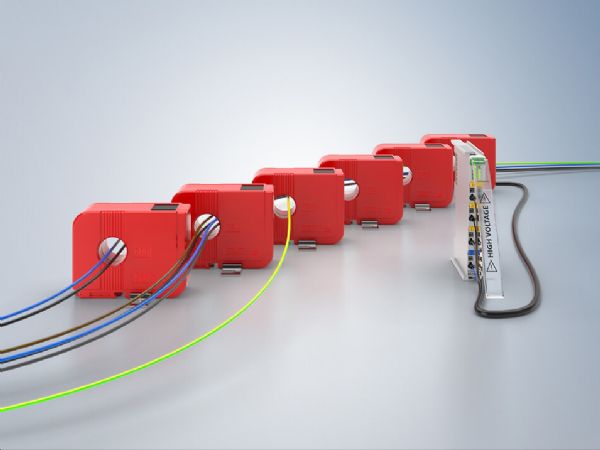 Beckhoffs SCT4xxx-differentialstrømtransformere og EL3446-0011-effektmåleterminal muliggør sammen en kontinuerlig overvågning og behovsbaseret vedligehold.