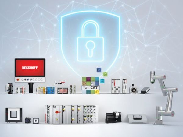 Beckhoffs løsninger er med integreret cybersikkerhed, og firmaet bistår også gerne løbende til at optimere omkring løsningerne på området.