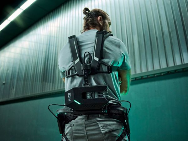 Faulhaber er leverandør af motor og drev til  SuitX' intelligente eksoskelet: IX Back Volton.