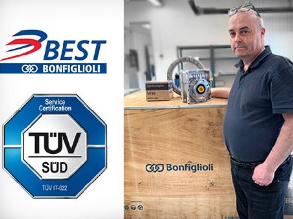 Produktchef Klaus Kisling ved alt om gear og gearmotorer fra blandt andet Bonfiglioli, fremhæver Brd. Klee.
