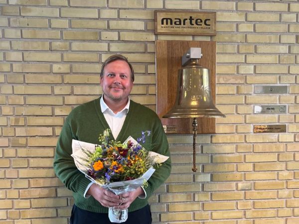 Martec-lektor René Kirk Johansen er Årets Underviser.
