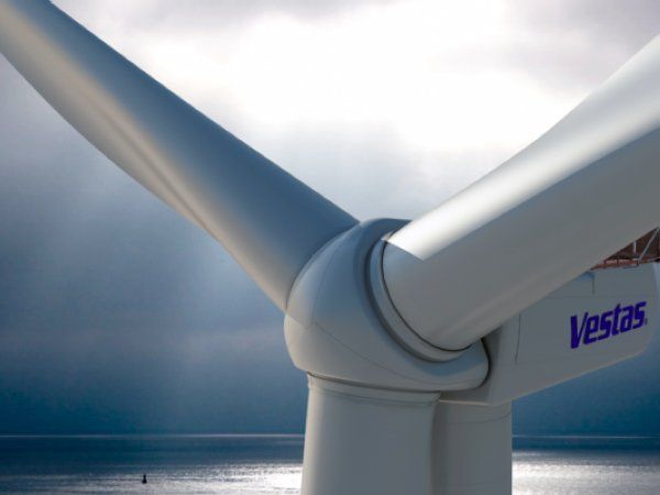Ved Staverhult-projektet opføres fire styk EnVentus V182-7.2 MegaWatt-vindmøller. (Illustration: Vestas)