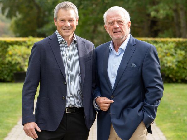 CEO Henrik Sørensen og bestyrelsesformand Søren Ø. Sørensen, VMS Group. (Foto: Hoyer VMS Group)
