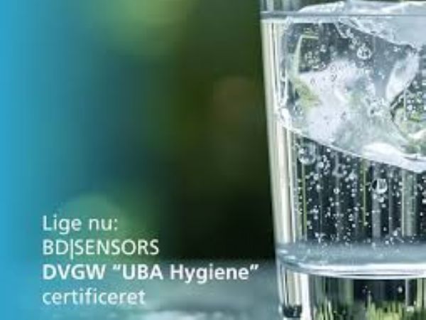 Flere sensorer er nu certificeret til drikkevand, konstaterer BDISensors.