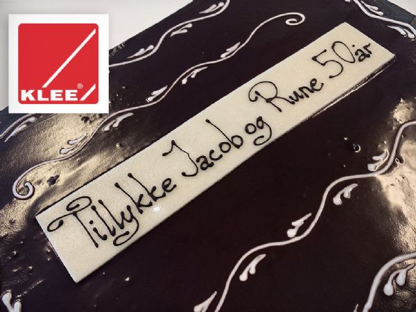 Der var festlig kage i kantinen, da Brd. Klee forleden fejrede de to 50-årige; Jacob Hagemann Jensen og Rune Steen Kildeskov.