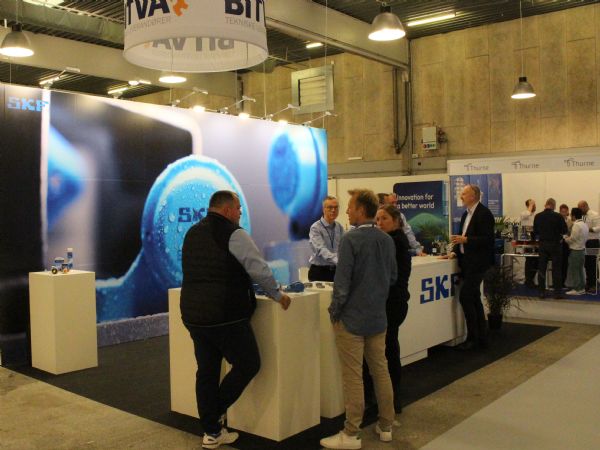 Også i år kan man træffe SKF-teamet på FoodTech-messen i Herning, hvor de seneste løsninger til fødevareforædlingsteknologi vil være i fokus.